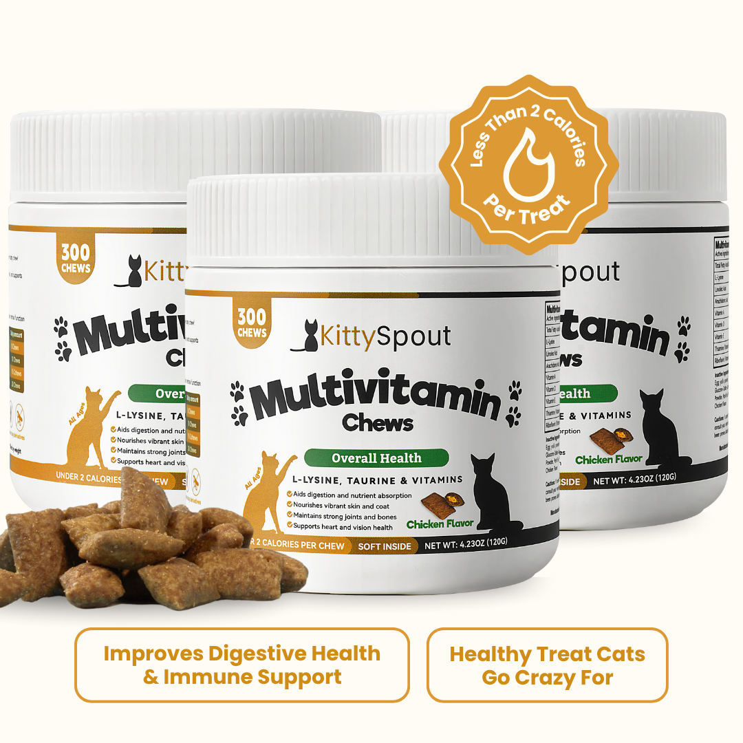 KittySpout Multivitamin Chews - 90 Day Supply