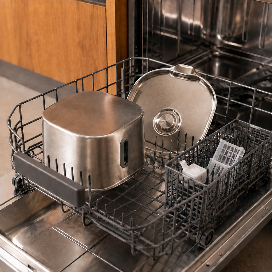 KittySpout fountain parts in the dishwasher