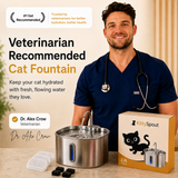 Der KittySpout™ – 2,2-Liter-Brunnen – 2-Monats-Kit thumbnail